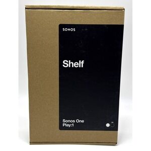 Sonos Shelf Mount for the Sonos One One SL or PLAY:1 Black S1SHFWW1BLK